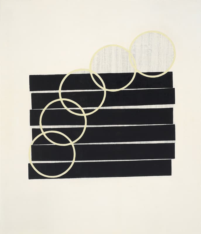 송윤주 Yunju SONG, 하늘 Sky, 2017, 한지에 먹, 안료, 스크래치 Ink, Pigment, Scratch on Korean paper, 53×45.5cm