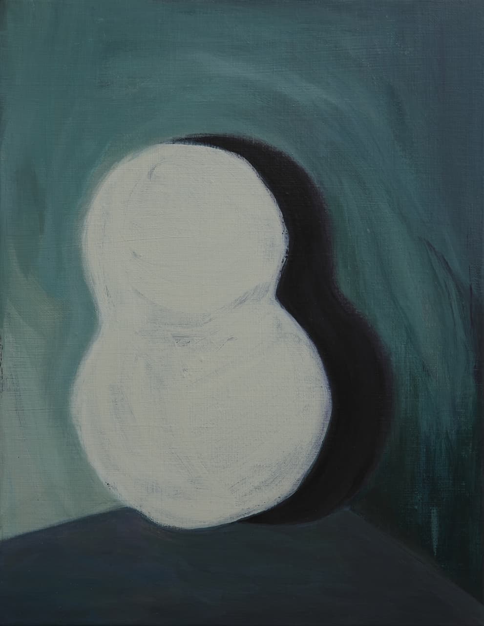 곽경화_그림자 아이_40.9x31.8cm_캔버스에 아크릴채색_2020