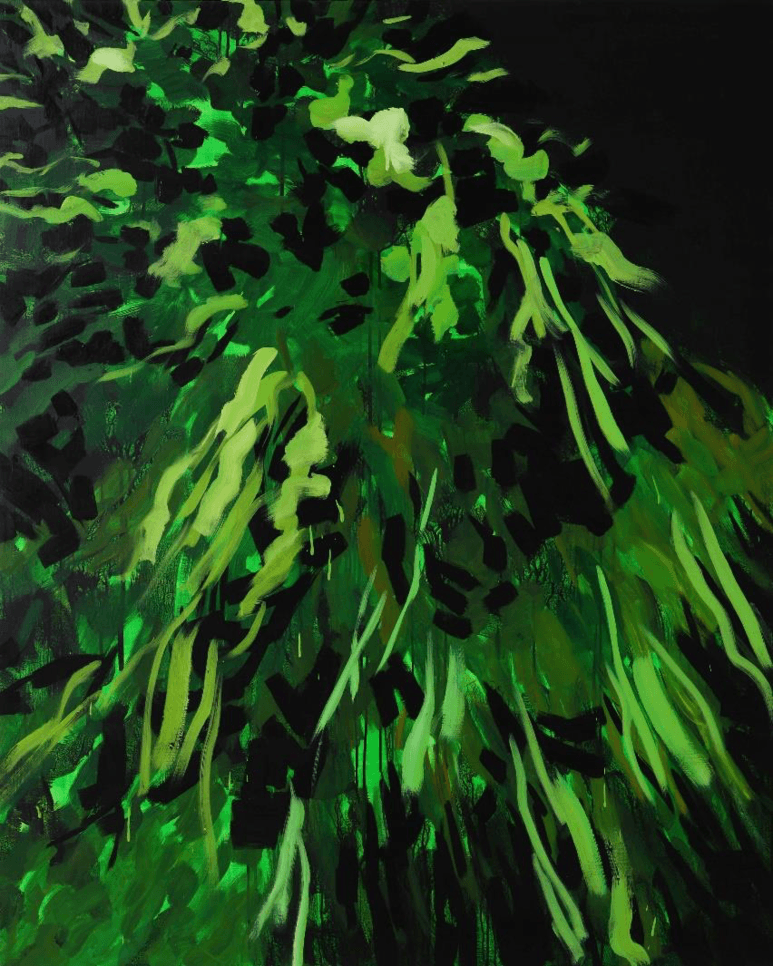 정직성, 201811, acrylic and oil on canvas, 162.2˟130.3(cm), 2018