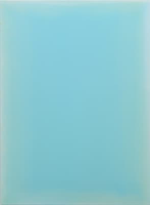 Kim Taeksang, Breathing Light-Jade Green, 2017, Water acrylic on canvas, 177 x 131 cm