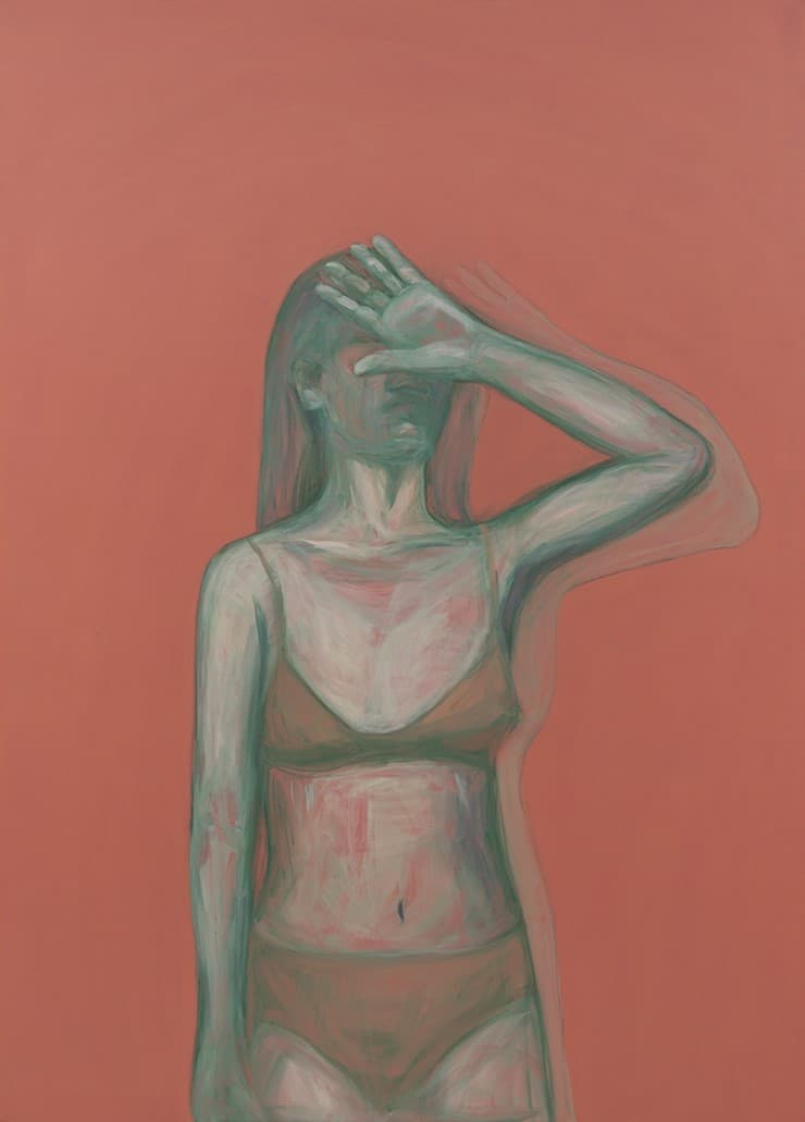 곽윤수, Finding Depth in Postmodern Self, acrylic on canvas, 140x100cm, 2017