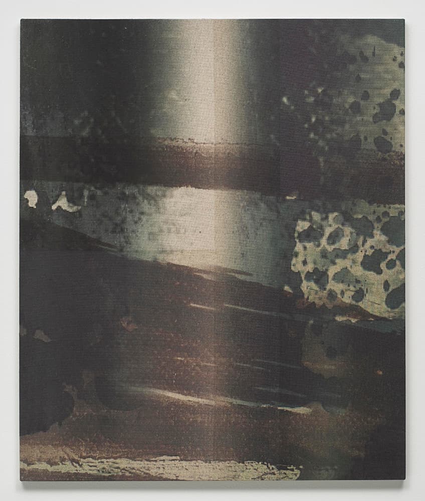 이동 2-2, 2020, 캔버스에 아교, UV 잉크젯, 727 × 606mm