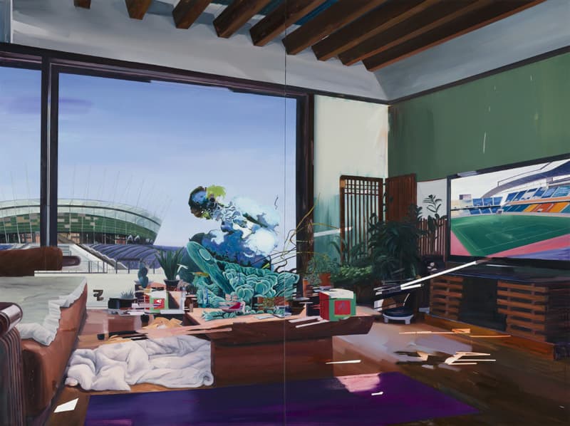 홍세진_눈 앞에 있는 것들_캔버스에 유채_193.9x260.6cm_2017