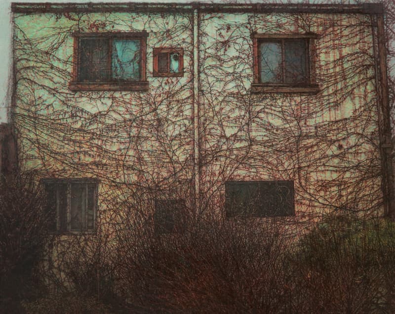 이만나, 긴 겨울 A Long Winter, oil on canvas, 182x227cm, 2015