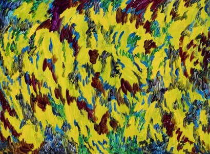 Sunlight Garden, 130 x 97 cm, Oil on Canvas, 2015