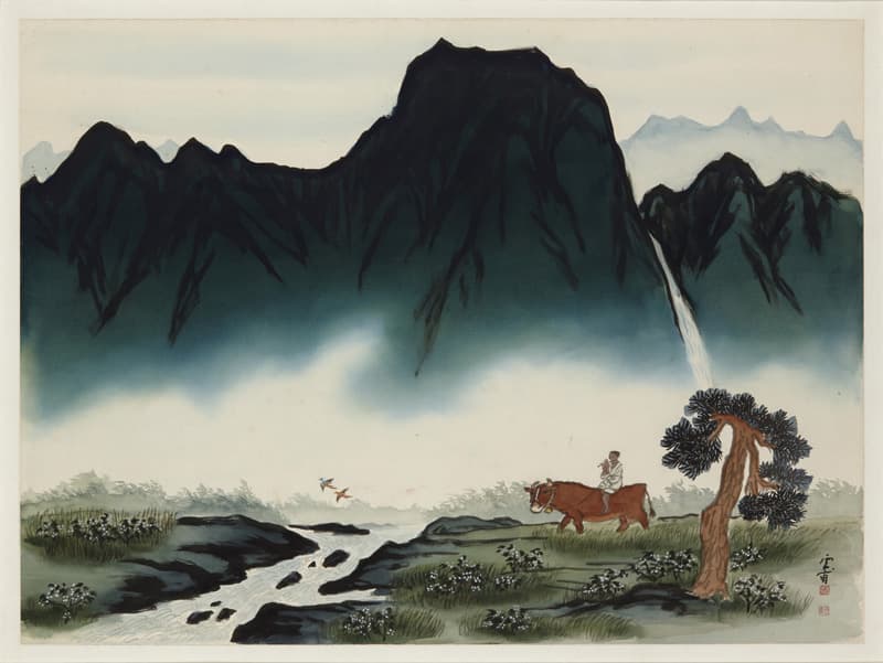 귀가(歸家) - 김기창(金基昶), 1980, 운보미술관