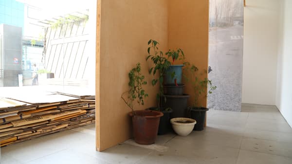Installation View of Jjockbang Project, ha cha youn Solo Exhibition, Corner Art Space