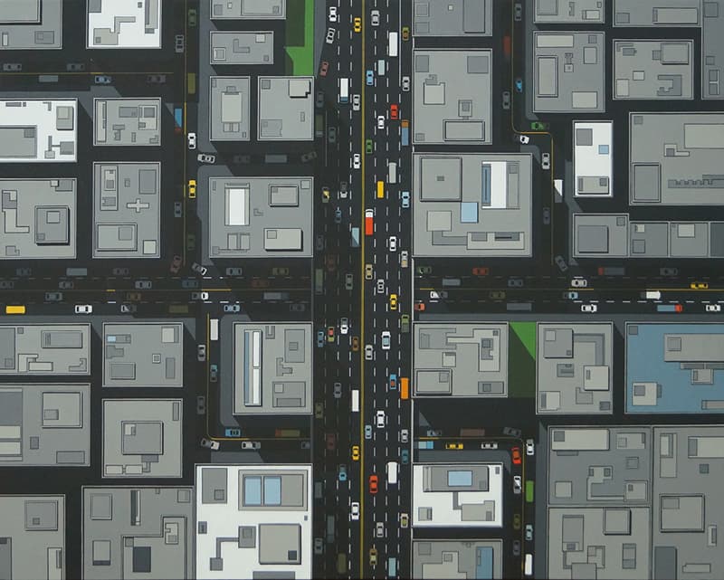 신창용_We Built This City_acrylic on canvas_91cm x 73cm_2019