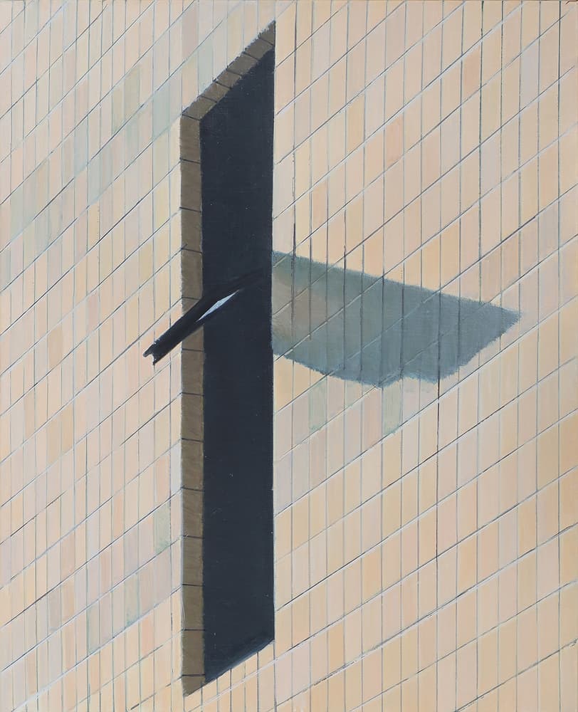 이현우, â(window), 60.6 x 50cm, oil on camvas, 2020