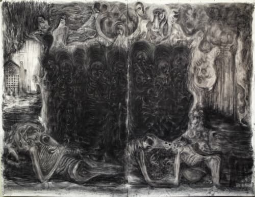 범진용_140410_charcoal on canvas_250 x 326cm_2014
