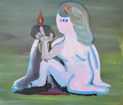 SINZOW_Vital energy , acrylic on canvas , 45.5×53cm , 2016