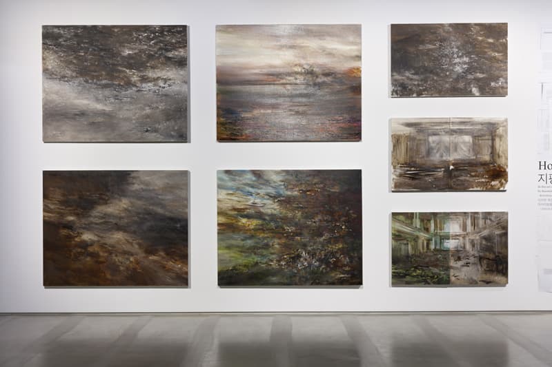 Installation view of Buen Calubayan_Landscape, Museum, Household-A sweeper_s Guide, ARARIO GALLERY RYSE HOTEL, 2019 이미지 제공: 아라리오갤러리