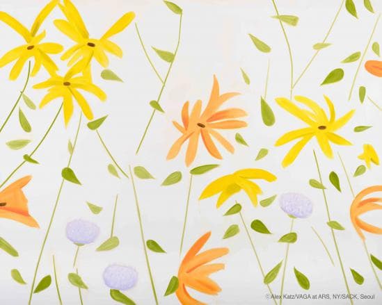 Alex Katz, Sasha 1, 2016, Oil on linen, 182.8x182.8cm