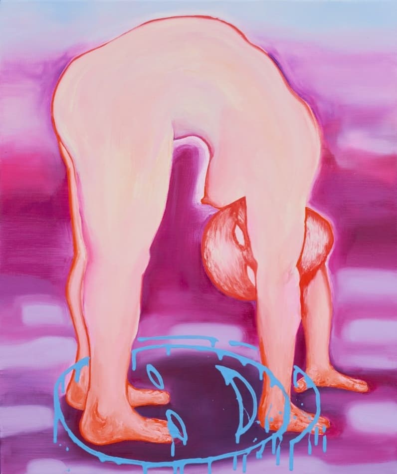 장파 The Double Lover 2018 캔버스에 유채 72.7x60.6cm