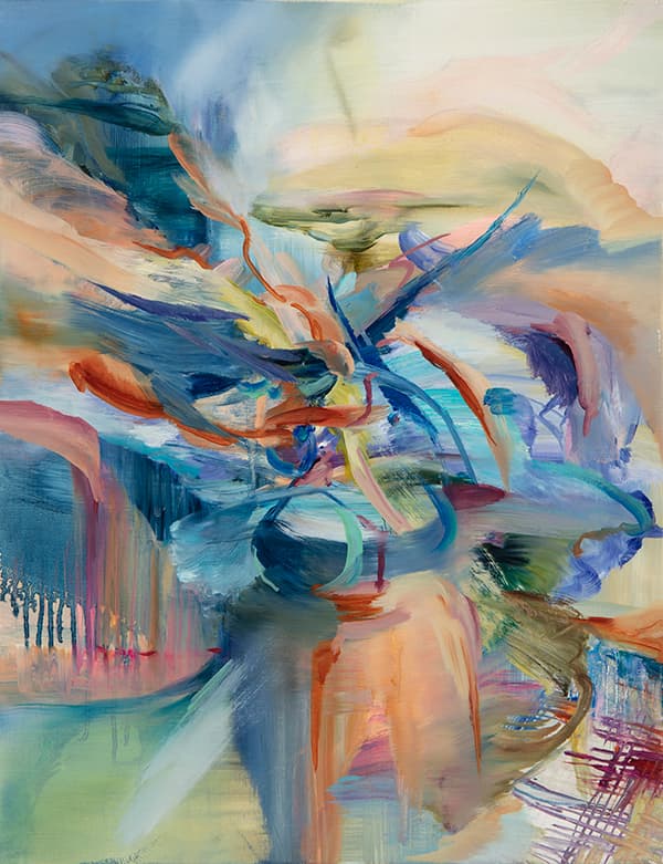 최은비, 기묘한 공존_53.0ⅹ40.9cm_oil on canvas_2018