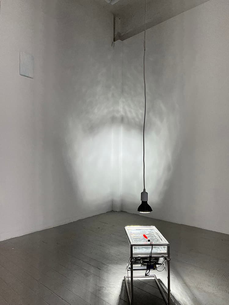 옅은 파동의 크기