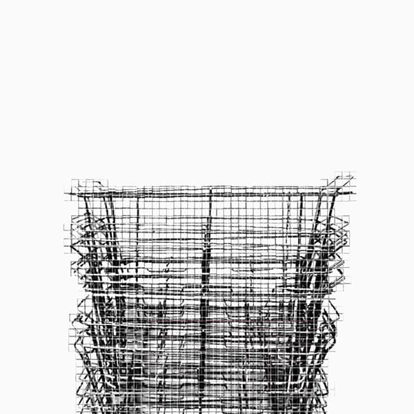 현종광, Grid Basket Digital pigment print 120x120cm 2018