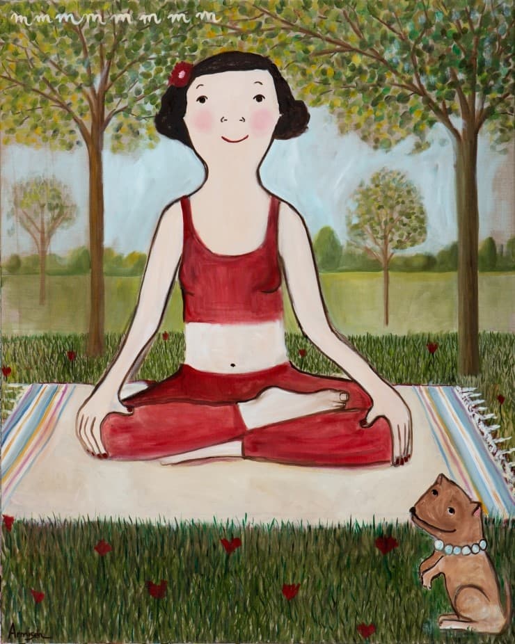 Mmmm (mmm), 2017, Oil on canvas, 162x130cm