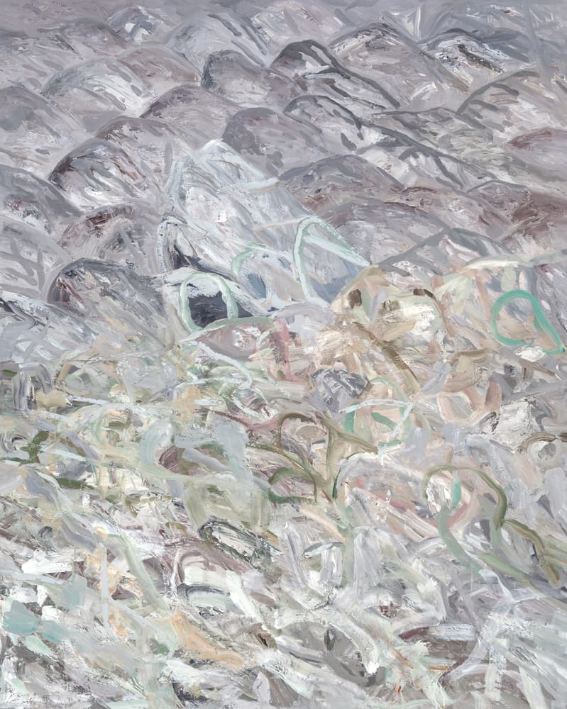 stone, 162cm x 130cm, oil on canvas  2019, 디스위켄드룸 제공 ⓒ 곽상원
