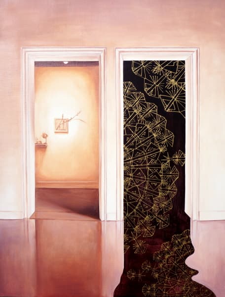 봄의 공간, oil on canvas, 91×116.8cm, 2017