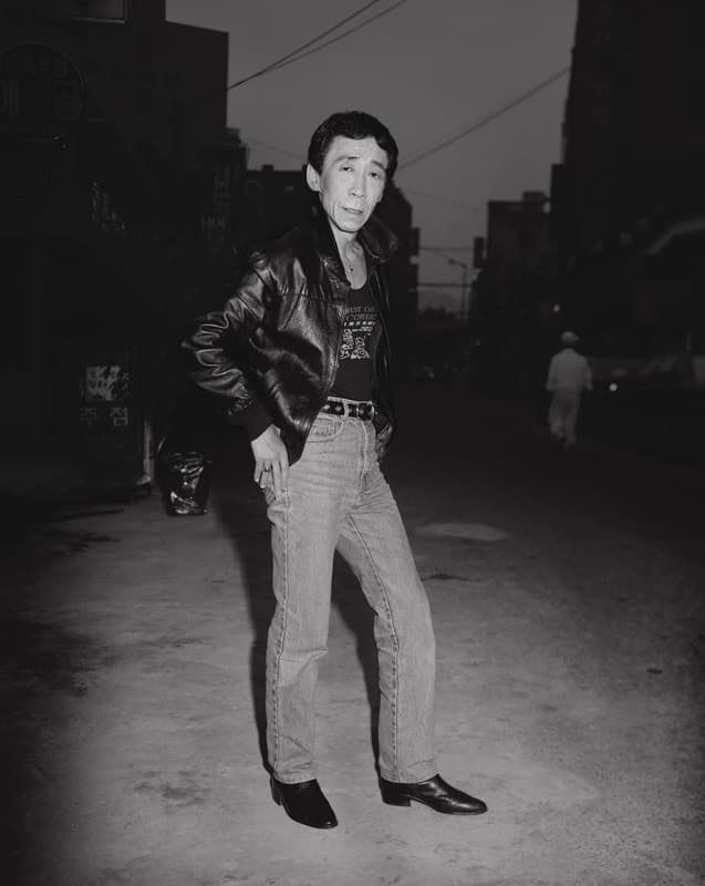 오형근, <트위스트 김, 배우, 가수>, 1993,  161x132cm, 아카이벌 피그먼트 프린트