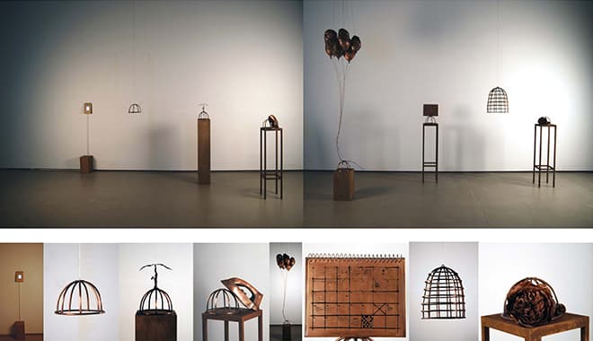 김도경,My hat, 2011, mixed media, variable dimension