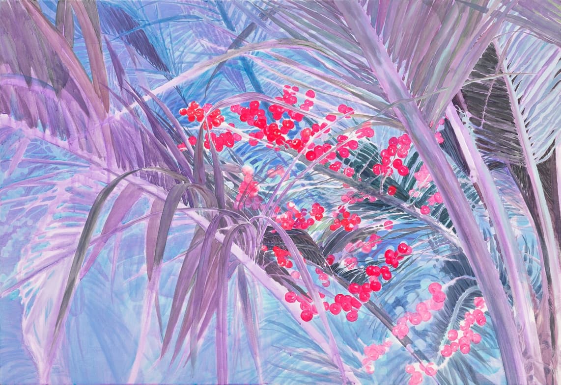 최가영, 블루하와이, 2023, 캔버스에 아크릴, 80.3 x 116.8 cm