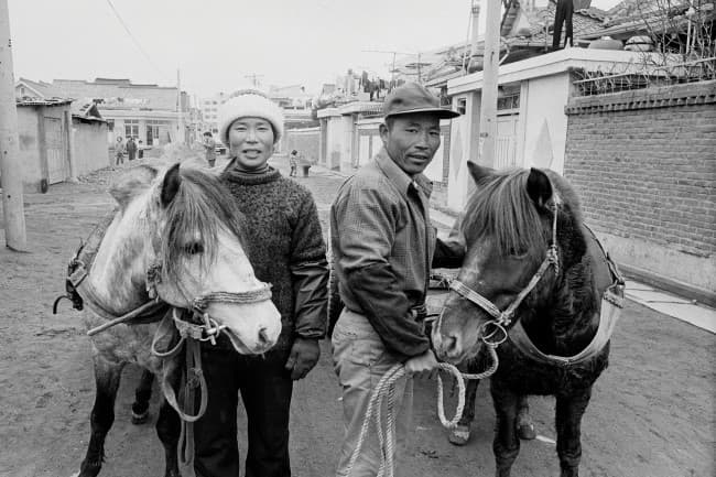 ​<부부 마부, 중흥동, 1978년 1월> Digital print
