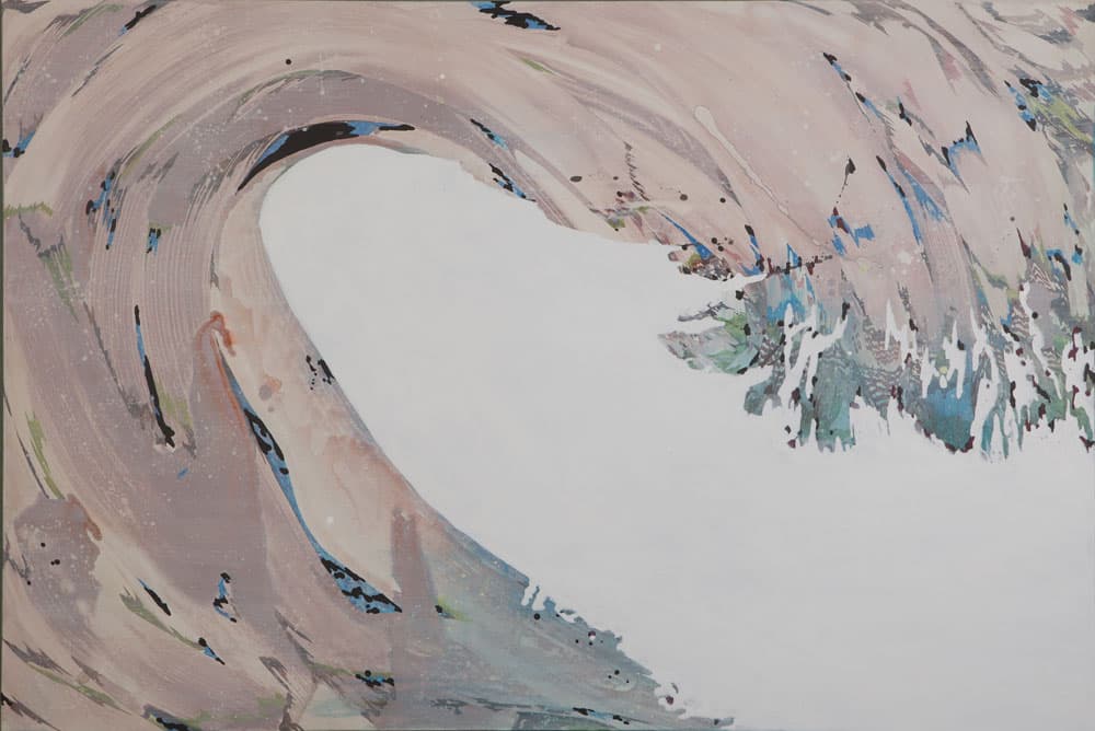 한겨울 Midwinter, 2011 acrylic on canvas, 130.3x193.9cm