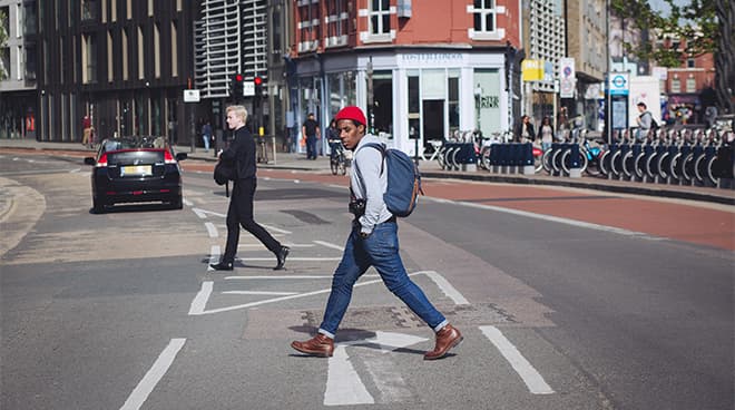 김영철, A Pedestrian, Brick Lane, London, 2015 Previous