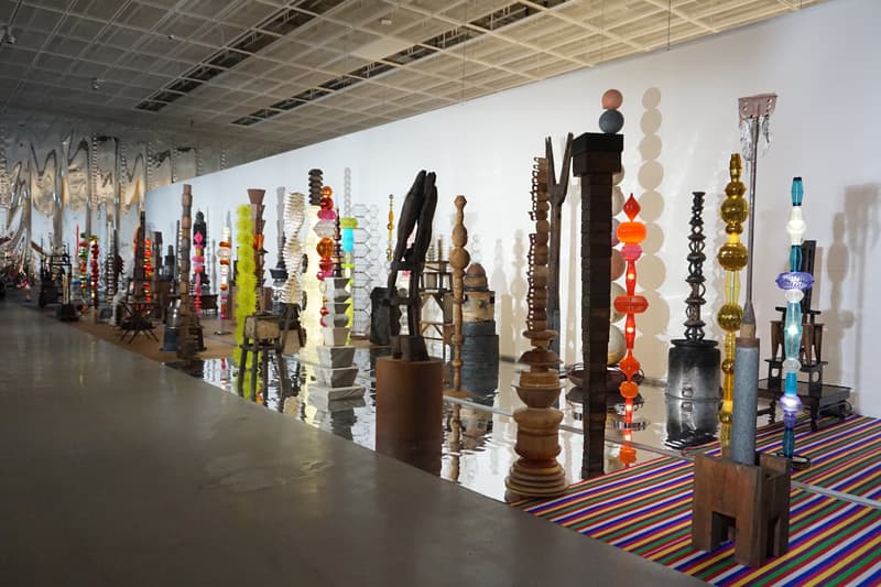최정화, 꽃, 숲(Blooming Matrix), 2016-2018, 혼합재료(Mixed media), 가변설치(Dimension Variable)