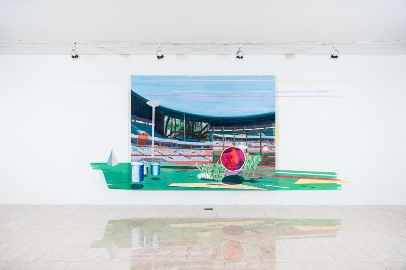 경기장, oil on canvas, 227x182cm, 2019