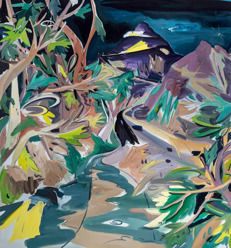 오선영, Swirl Swing Swing_oil on canvas_162×150㎝_2018