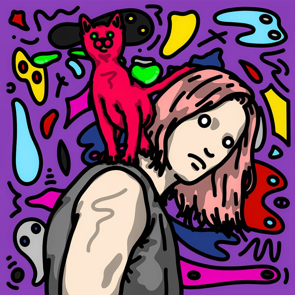 ⓒ 상환, companion 12, 63x63cm, High-resolution print, 2020