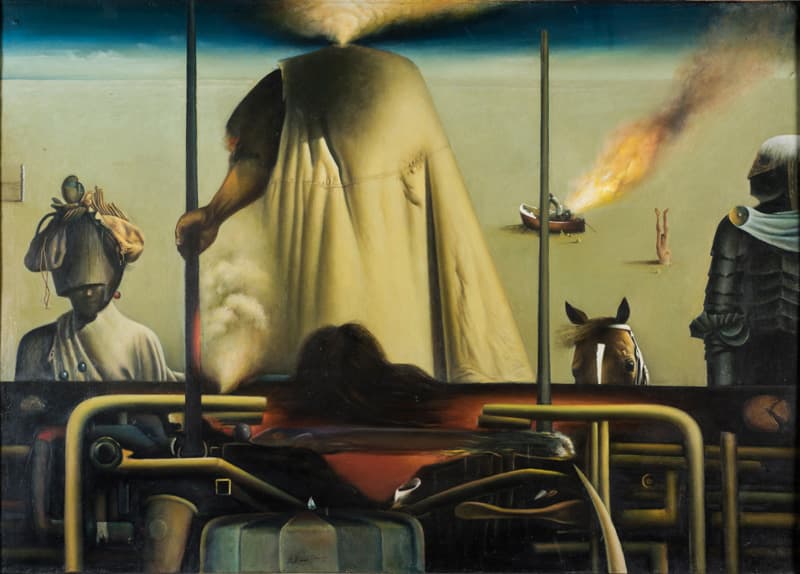 무함마드 리야드 사이드, 20세기  문명, 1970년대, 카이로이집트근대미술관 소장