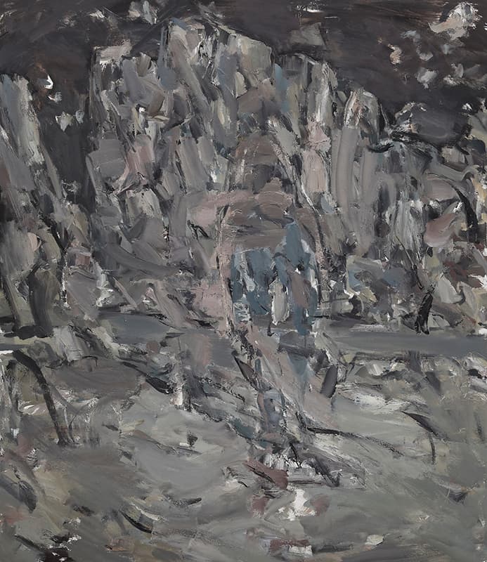 장재민, 〈멈춰 서 있는 사람〉 2019 캔버스에 유채 110x95cm PhotoⓒLim Jang Hwal