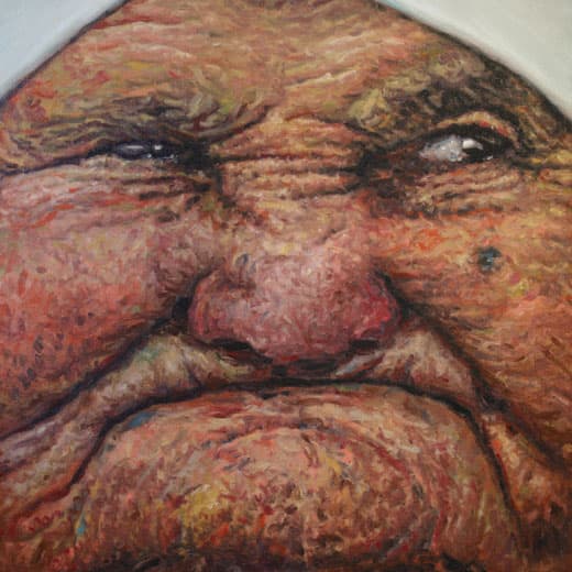 Madame , oil on linen , 60x60cm , 2018