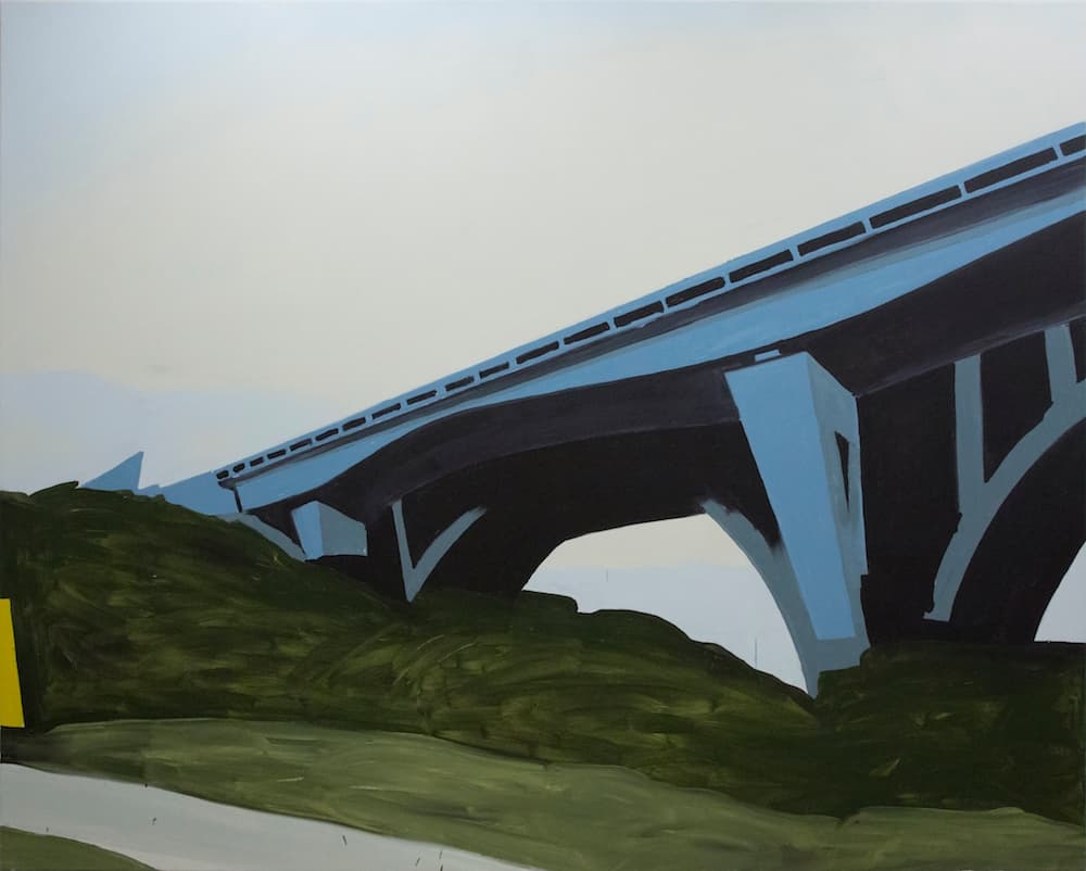 Koen van den Broek, Breugel Landscape, 2017, oil on canvas, 200 x 250 cm
