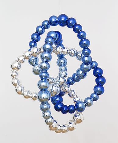 Blue Knot 2014 Mirrored glass, steel 72 x 63 x 43 cm Photo by Antoine Cadot