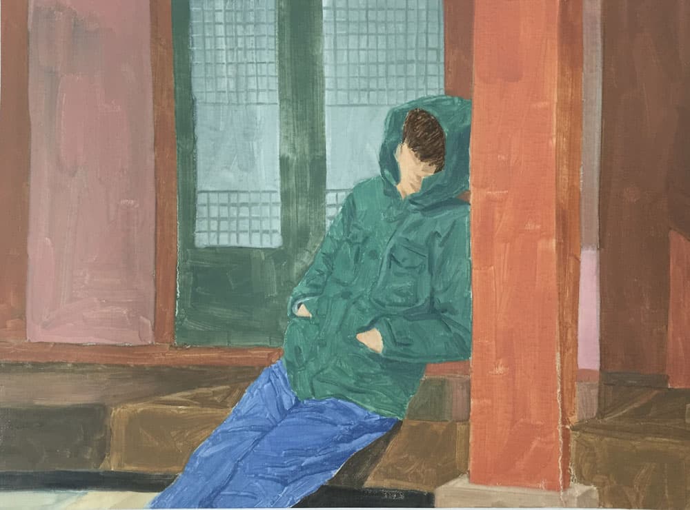 전병구, 지금은 맞고 그때는 틀리다 Right Now, Wrong Then_24x32cm_oil on canvas_2016