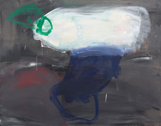 윤영, Self-Empty1 , 100x78cm, acrylic on canvas, 2018