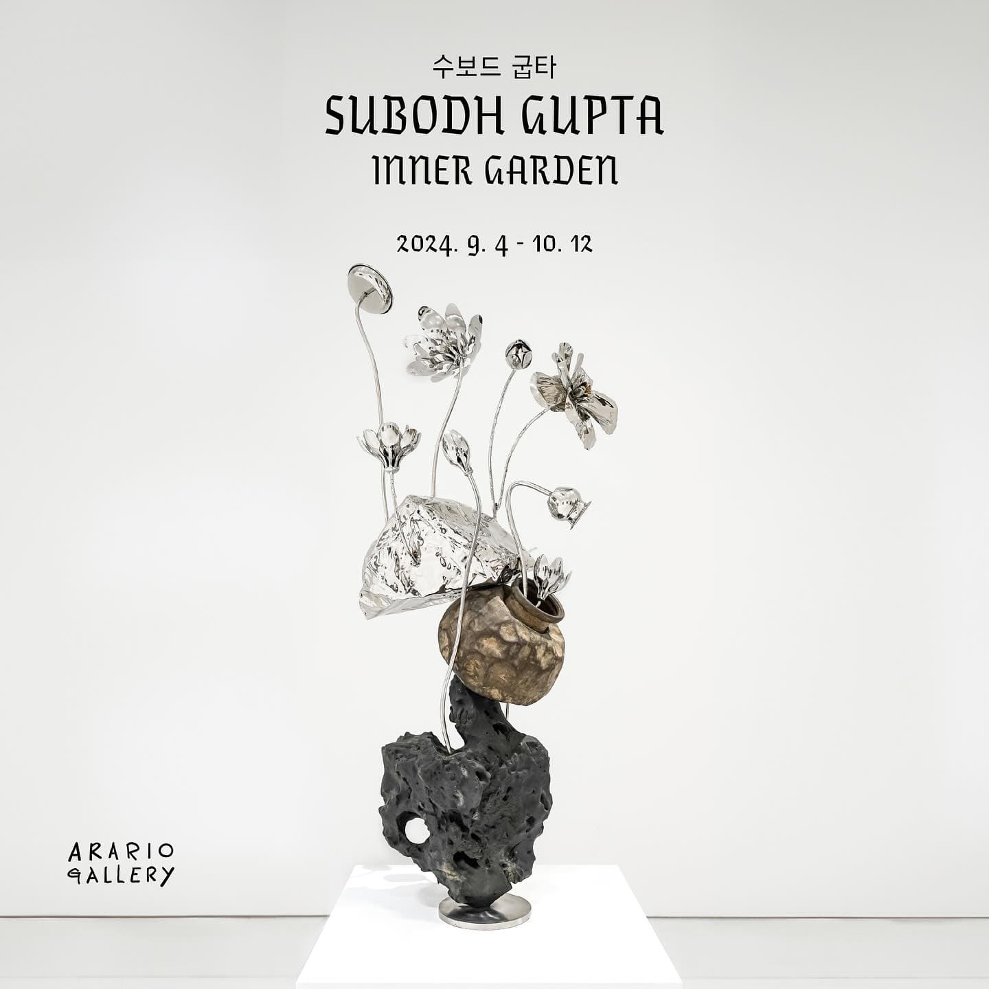 수보드 굽타 개인전: 이너 가든 Subodh GUPTA: INNER GARDEN 1