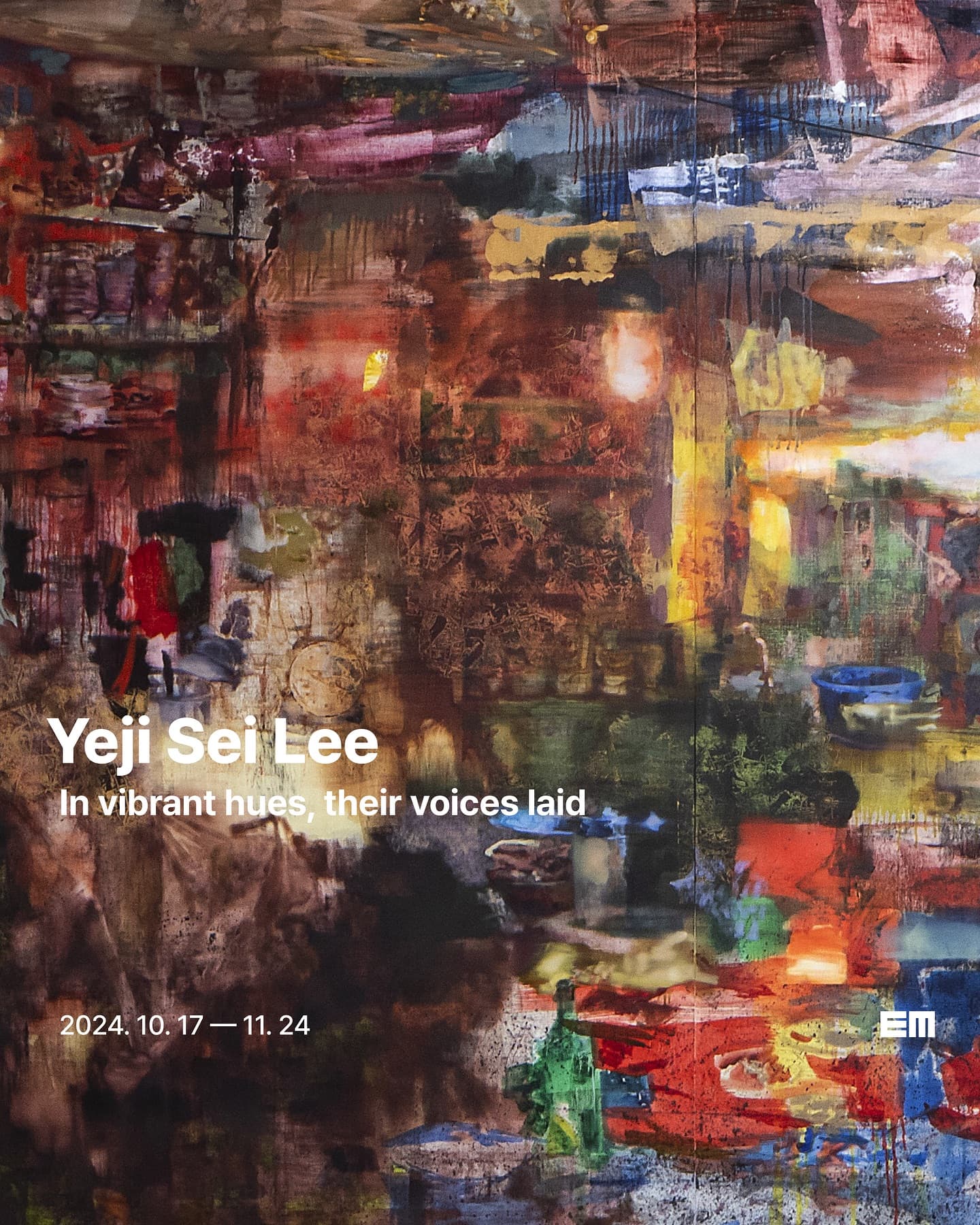 이 세이 예지 개인전: 찬란한 빛에 서린 목소리 Yeji sei Lee: In vibrant hues, their voices laid 1