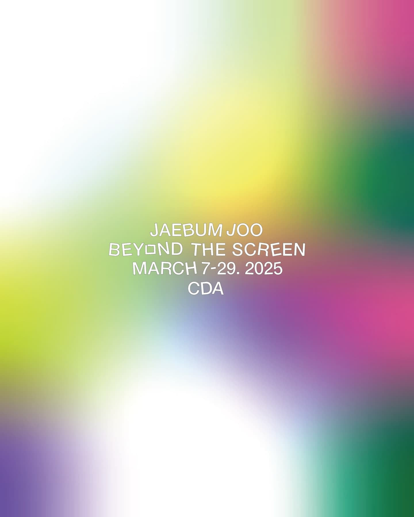 주재범 개인전: Beyond The Screen 1