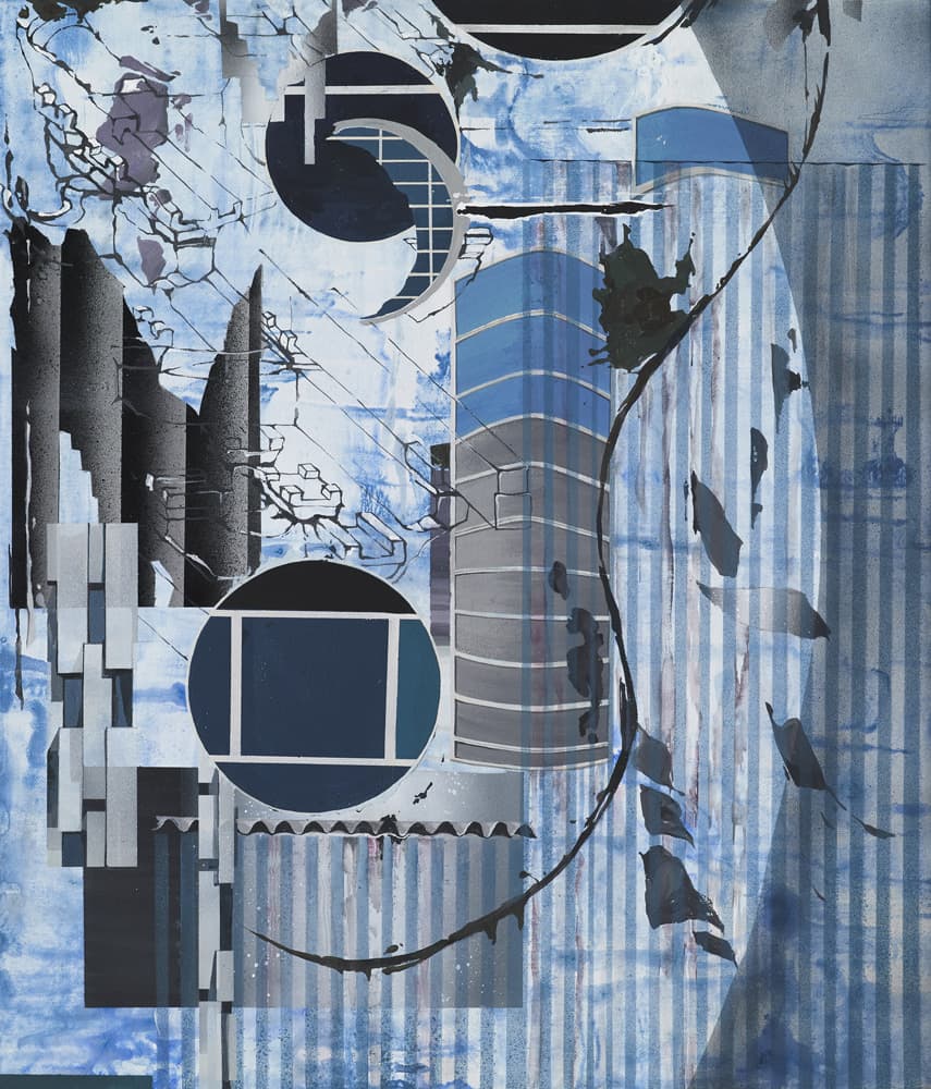 황원해 < Modified moire > 2020 Paper 45 x 53cm 이미지제공: 황원해