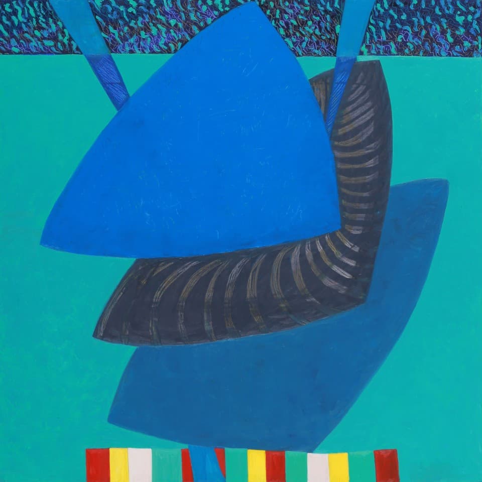 내 영혼의 쉼, 120×120cm, 캔버스에 유화, 2014