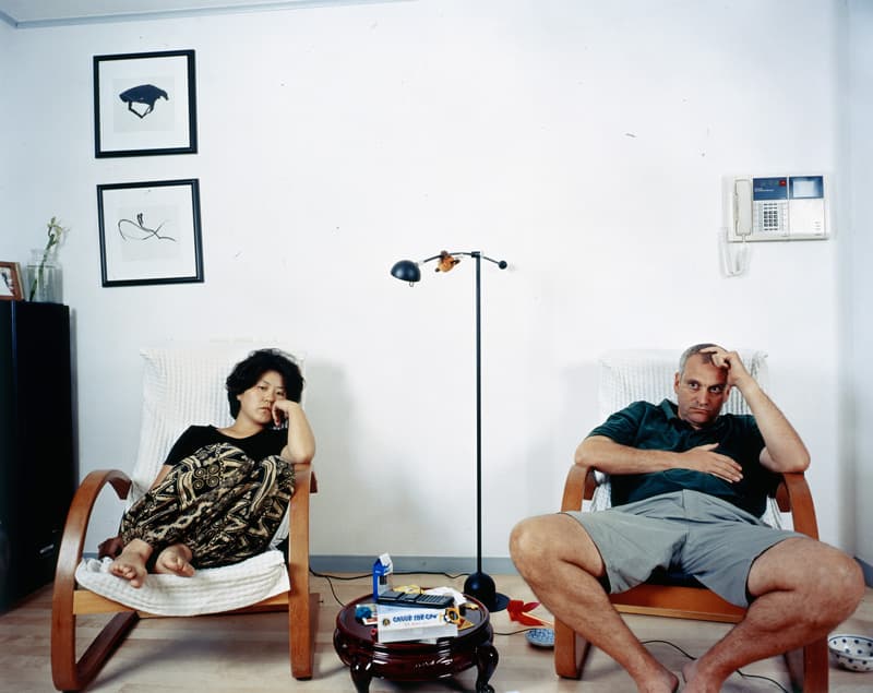 김옥선, 해피 투게더-옥선과 랄프, 2002, 디지털 크로모제닉 프린트, 96x114cm, 국립현대미술관 소장