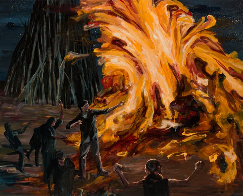 전혜림, 밤  oil on canvas  130×161.5㎝  2016