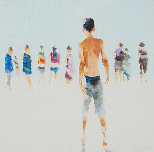 최근석, Life oil on canvas 45×45cm 2017
