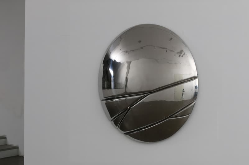 김지훈, HOM-3, 100x15x100, stainless steel, 2017
